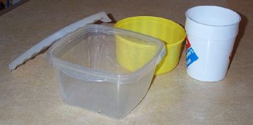 polyethylene containers