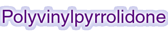 Poly(N-vinylpyrrloidone)