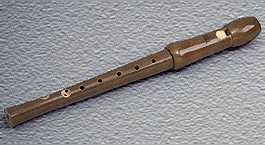 A wood recorder made from Maple